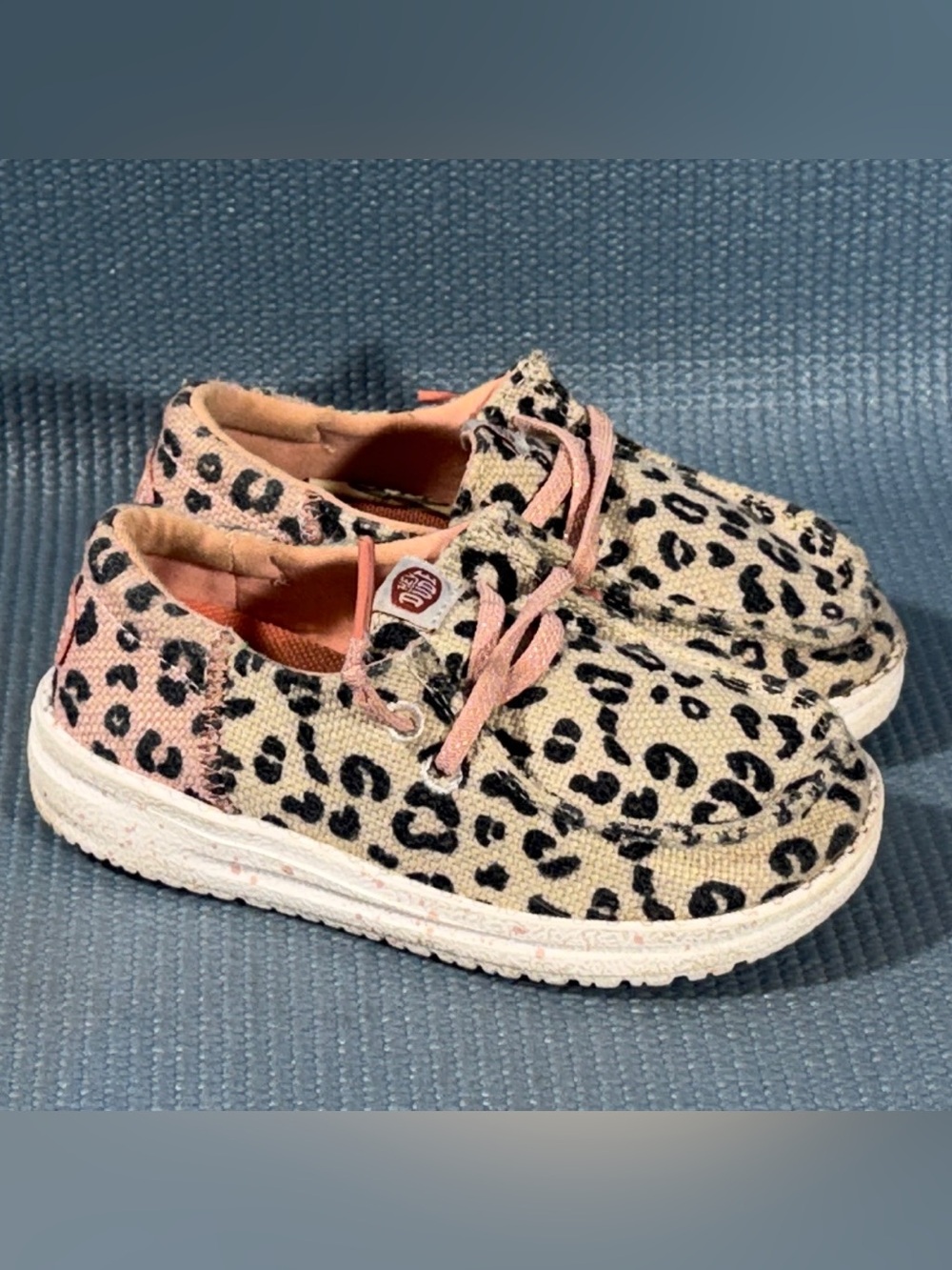 Hey Dude Wendy Toddler Funk Leo Slip On Shoes Size 8C